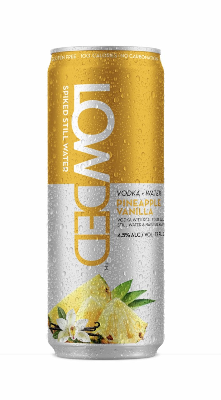 Lowded Vodka Water Pineapple Vanilla